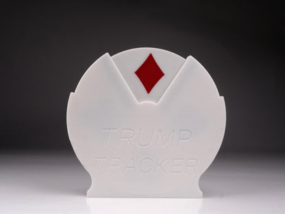 Euchre Trump Tracker Spinning Wheel for Playing Card Heart Diamond Spad Club Symbols Smooth Felt Glide White or Black for Card Player Gift