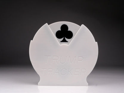 Euchre Trump Tracker Spinning Wheel for Playing Card Heart Diamond Spad Club Symbols Smooth Felt Glide White or Black for Card Player Gift