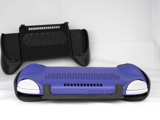 Felt Retroid Pocket 5 Grip 2-in-1 Reversible Screen Cover & Thick Comfort Grip Case with Felt Wrap Ergonomic RP 5 Handheld 2n1 Deluxe