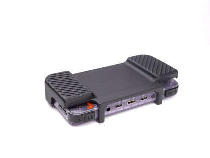 Felt Anbernic RG35XX-H Slim Grip 2-in-1 Reversible Screen Cover Slim Grip Case Felt Wrapped Ergonomic RG35X Handheld 2n1 RG35 Deluxe