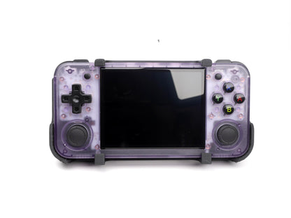 Felt Anbernic RG35XX-H Slim Grip 2-in-1 Reversible Screen Cover Slim Grip Case Felt Wrapped Ergonomic RG35X Handheld 2n1 RG35 Deluxe