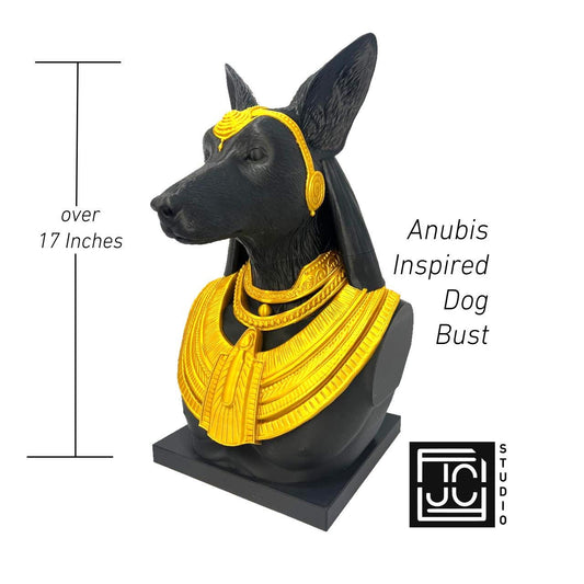 Custom Bust Sculpture of Dog Cat Horse or Pets Send Us 3+ Photos | Renaissance Bust | Unique Animal 3D Printed Bronze Gold Copper Marble PLA