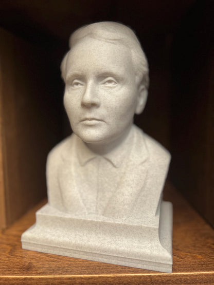 Marie Curie Life Size Bust – 3D Printed Female Scientist Sculpture – Nobel Prize Winner Decor – Inspirational STEM Gift Home Library Art