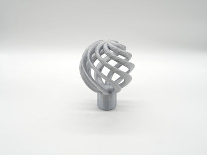 Orb Twisted Cage Staff Kit for Cosplay Wizard Convention Events | Removable Top Piece Topper | 3D Print  Modular Wizard Cane Walker by JCSFY