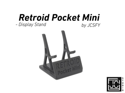Display Stand for RPMini Retroid Pocket Mini with Charging Space | Dock Shelf Unit Gaming Retro Device Compatible with JCSFY Grips