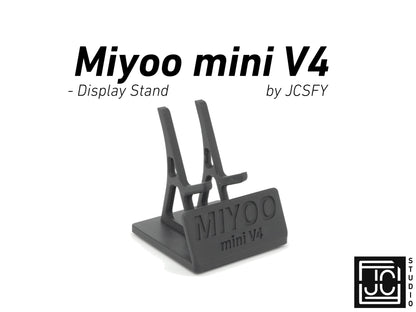 Display Stand for Miyoo mini V4 MMV4 with Charging Space | Dock Shelf Unit Gaming Retro Device Compatible with JCSFY Grips