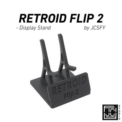 Display Stand for Retroid Flip 2 RFLIP2 RFLIP with Charging Space | Dock Shelf Unit Gaming Retro Device Compatible with JCSFY Grips