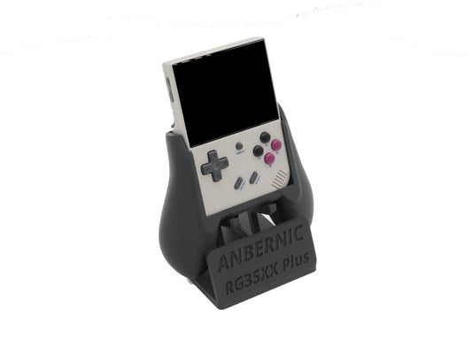 Display Stand for RG35XX Plus Anbernic 35XX with Charging Space | Dock Shelf Unit Gaming Retro Device Compatible with JCSFY Grips