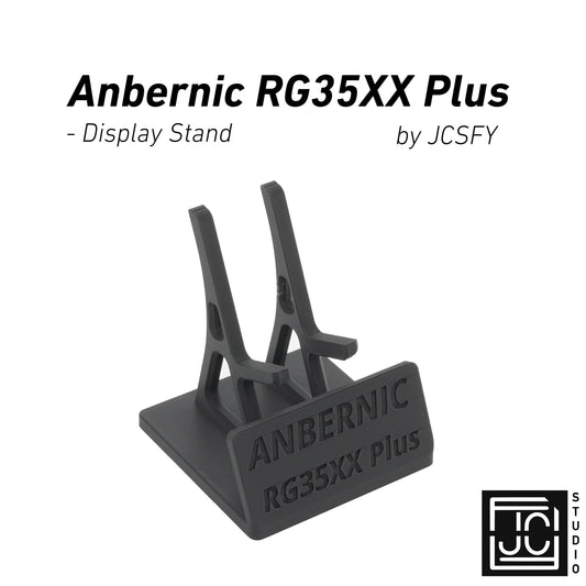 Display Stand for RG35XX Plus Anbernic 35XX with Charging Space | Dock Shelf Unit Gaming Retro Device Compatible with JCSFY Grips