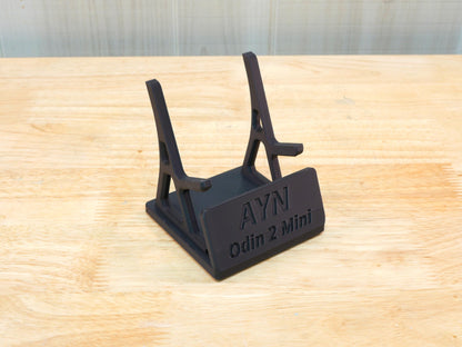 Display Stand for Ayn Odin 2 Mini O2Mini with Charging Space | Dock Shelf Unit Gaming Retro Device Compatible with JCSFY Grips