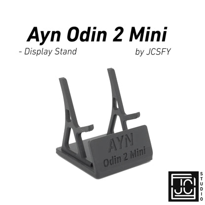 Display Stand for Ayn Odin 2 Mini O2Mini with Charging Space | Dock Shelf Unit Gaming Retro Device Compatible with JCSFY Grips
