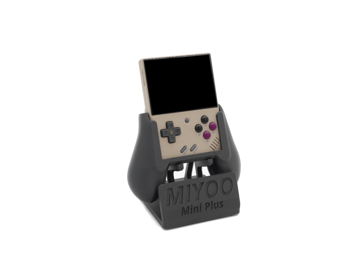 Display Stand for Miyoo Mini Plus MMP + with Charging Space | Dock Shelf Unit Gaming Retro Device Compatible with JCSFY Grips