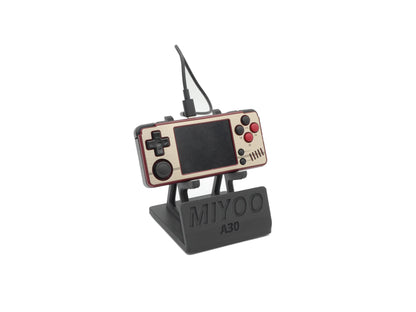 Display Stand for Miyoo A30 with Charging Space | Dock Shelf Unit Gaming Retro Device Compatible with JCSFY Grips