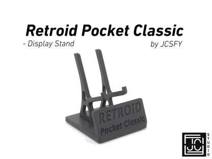 Display Stand for Retroid Pocket Classic with Charging Space | Dock Shelf Unit Gaming Retro Device Compatible with JCSFY Grips