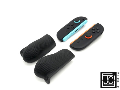 Comfort Felt Grips for Nintendo Switch 2 Joy-Con 2 Slim and Thick Slide On Handles Fits in Dock | Ergonomics with Textured Pattern V2