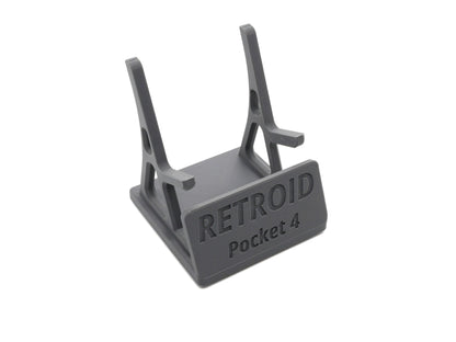 Display Stand for Retroid Pocket 4 / 4 Pro with Charging Space | Dock Shelf Unit Gaming Retro Device Compatible with JCSFY Grips
