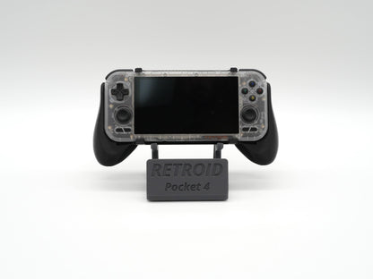 Display Stand for Retroid Pocket 4 / 4 Pro with Charging Space | Dock Shelf Unit Gaming Retro Device Compatible with JCSFY Grips