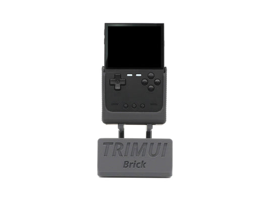 Display Stand for TrimUI Brick TRIM UI with Charging Space | Dock Shelf Unit Gaming Retro Device Compatible with JCSFY Grips