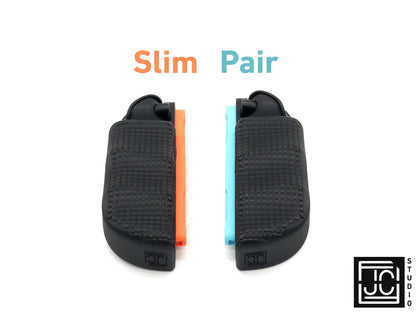 Comfort Felt Grips for Nintendo Switch 2 Joy-Con 2 Slim and Thick Slide On Handles Fits in Dock | Ergonomics with Textured Pattern V2