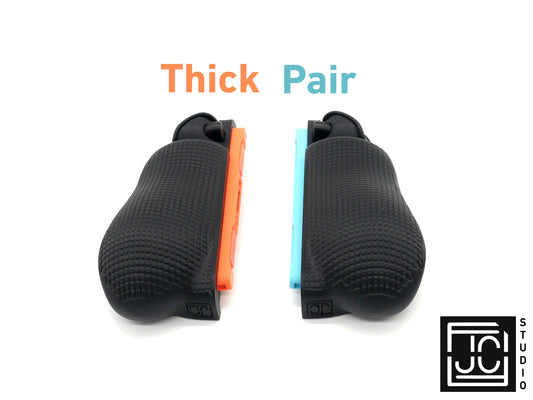 Comfort Felt Grips for Nintendo Switch 2 Joy-Con 2 Slim and Thick Slide On Handles Fits in Dock | Ergonomics with Textured Pattern V2