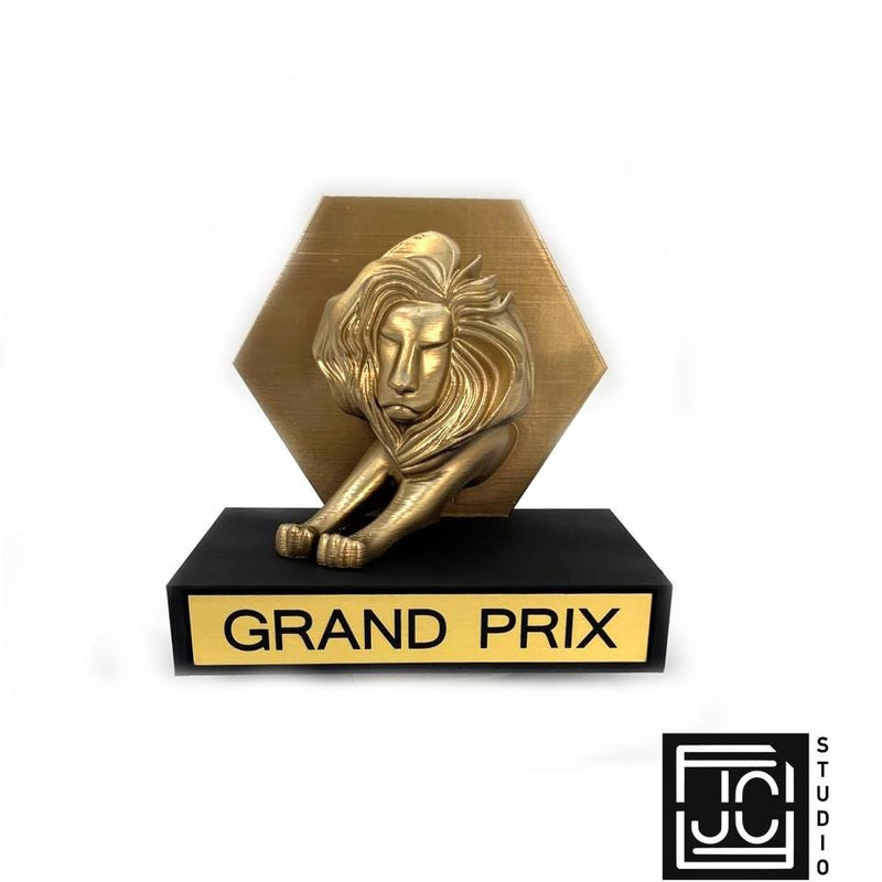 Custom 3D Printed Trophy | Personalized Award for Events, Competitions & Gifts | Full Custom Design And Text | Victory Celebration by JCSFY