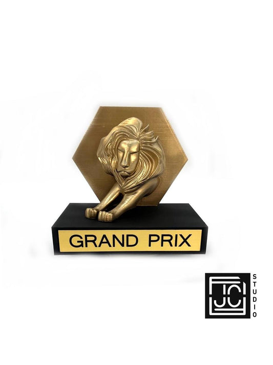 Custom 3D Printed Trophy | Personalized Award for Events, Competitions & Gifts | Full Custom Design And Text | Victory Celebration by JCSFY