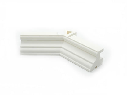 45 Degree Crown Molding Corner Upgrade | Works with JCSFY IKEA Billy Crown Molding | Add Corner Fitment to Top Trim Kit | Shelf Alignment