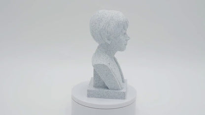 Brian Cox Bust - 3D Printed Physicist Statue | Cosmic Decor for Home Office