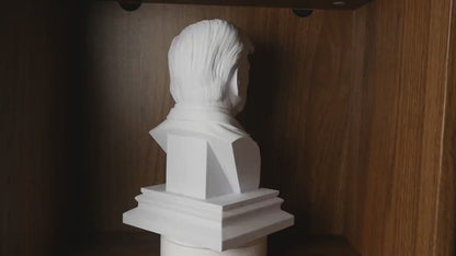 Donald Trump Bust Sculpture - 3D Printed US President Statue for Office & Library Decor