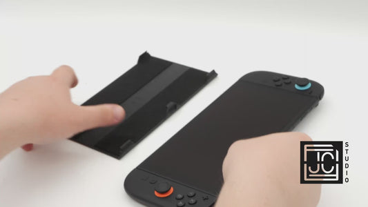 Travel Screen Cover for Switch 2 Console with Felt Lined Interior Clip-On Locking Shield for Safe Transport Storage by JCSFY