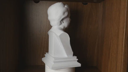 Eleanor Roosevelt Bust – Human Rights Statue | 3D Printed First Lady Sculpture