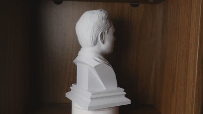 Elon Musk Bust Sculpture – Tech Entrepreneur Statue | Innovation Leader Decor