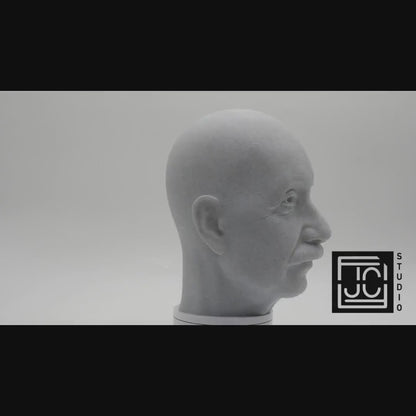 Albert Einstein Bust – Scientist Statue 3D Printed | Physics Decor Gift